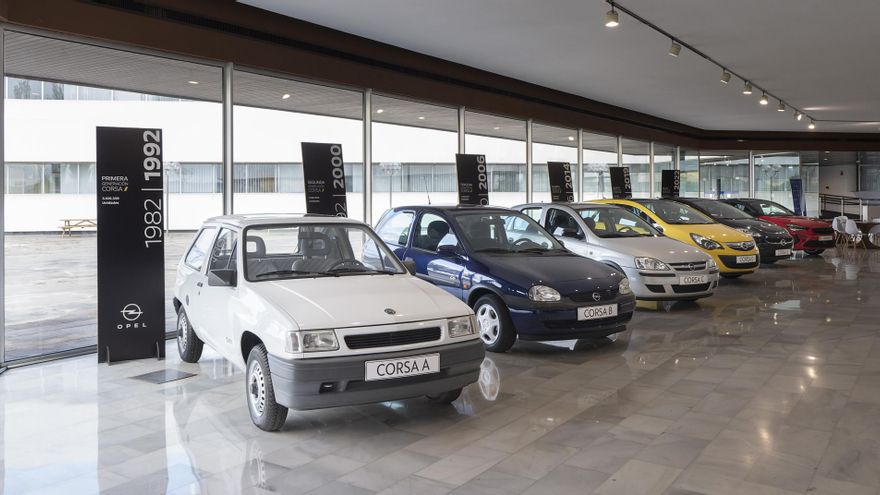 Todas las generaciones del Opel Corsa.