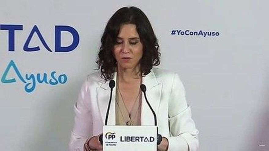 Ayuso pide al PSOE que la apoye si no quiere que pacte con Vox