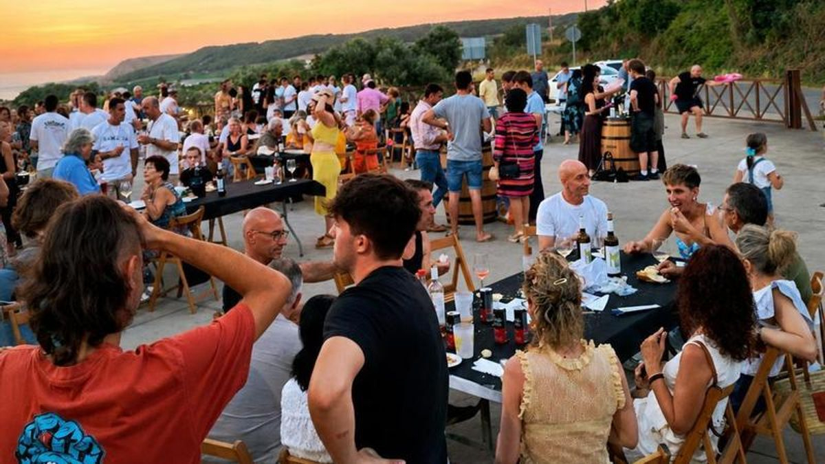 El agua sustituye al fuego en la noche más mágica de Bodegas San Esteban
