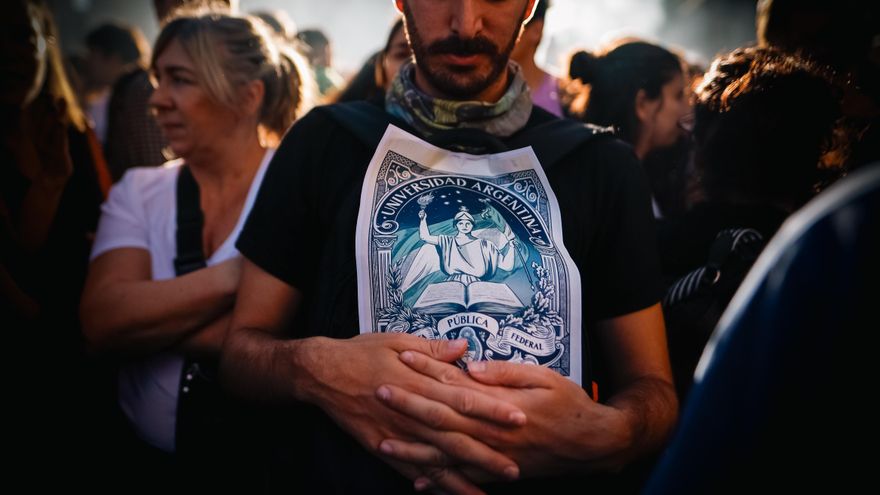 La defensa de la universidad pública, un reclamo transversal que provocó la mayor protesta contra el gobierno de Milei