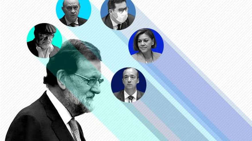 El rastro de cinco protagonistas de la Kitchen conduce hasta Mariano Rajoy