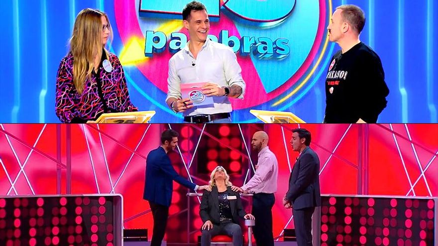 '25 Palabras' (6.7%) y 'Reacción en cadena' (4.9%) no se animan en 2023 como tercera y cuarta opción