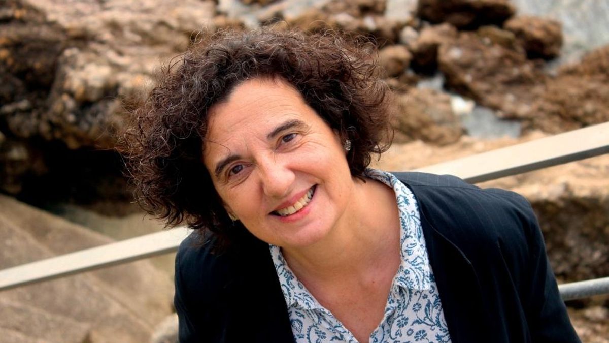 La poeta Berta Piñán, exconsejera de Cultura de Asturias, Premio Nacional de Literatura Asturiana