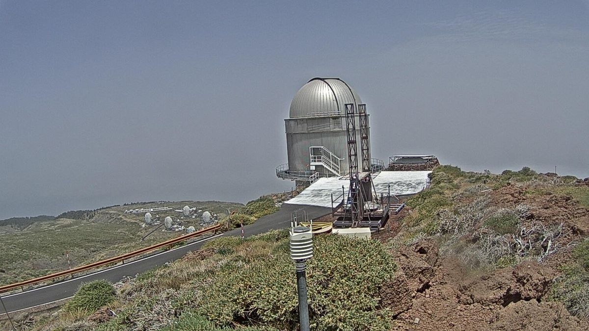 Calima en altura este lunes en La Palma
