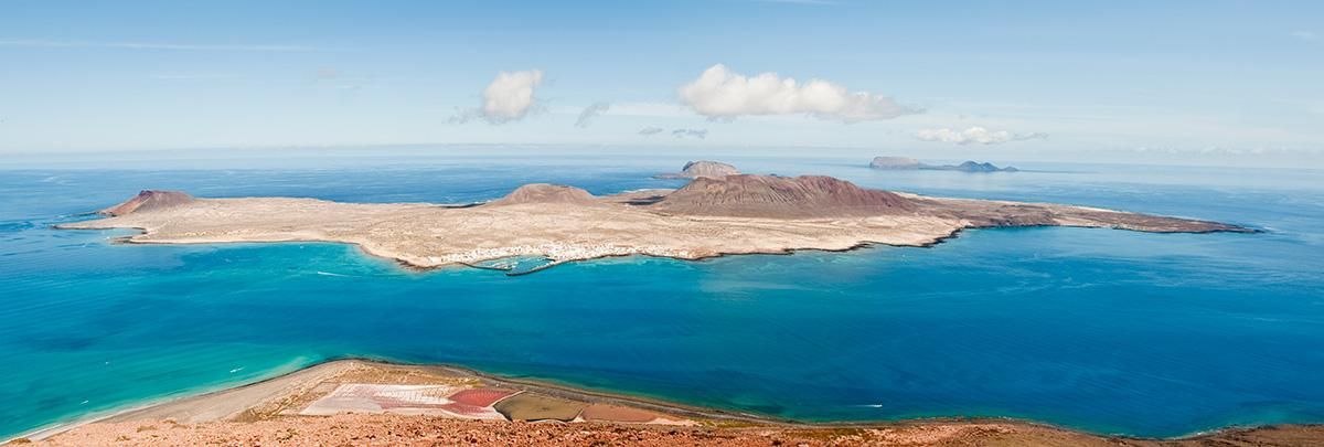 La Graciosa, vista desde Lanzarote