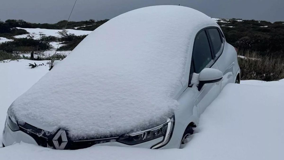 Aviso amarillo por nevada en las cumbres de La Palma