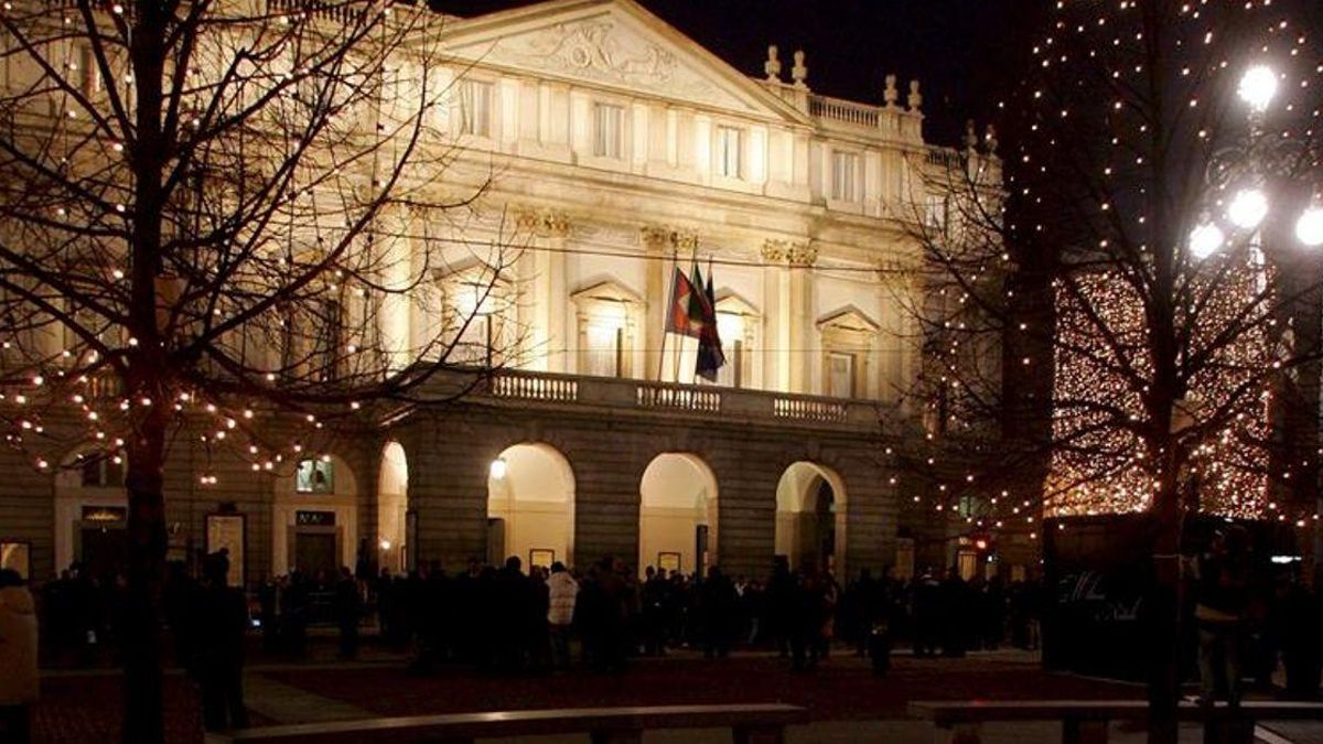 La Scala de Milán.
