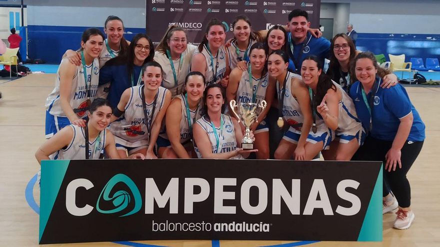 El Come&Pizza CB Montilla conquista la liga sénior femenina