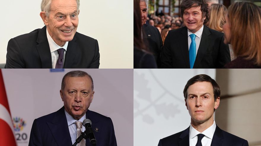 Trump suma a Milei, Erdogan, Tony Blair y Kushner para la siguiente fase de su plan en Gaza