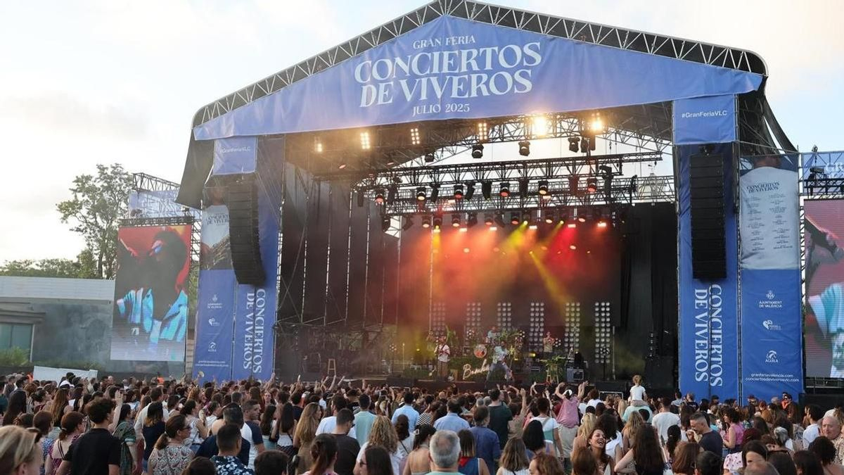 Vox hunde los históricos Conciertos de Viveros tras vetar la música en valenciano
