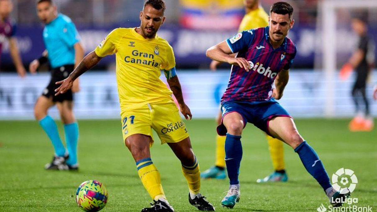 Cinco victorias y siete empates de Las Palmas en 18 visitas ligueras a Eibar