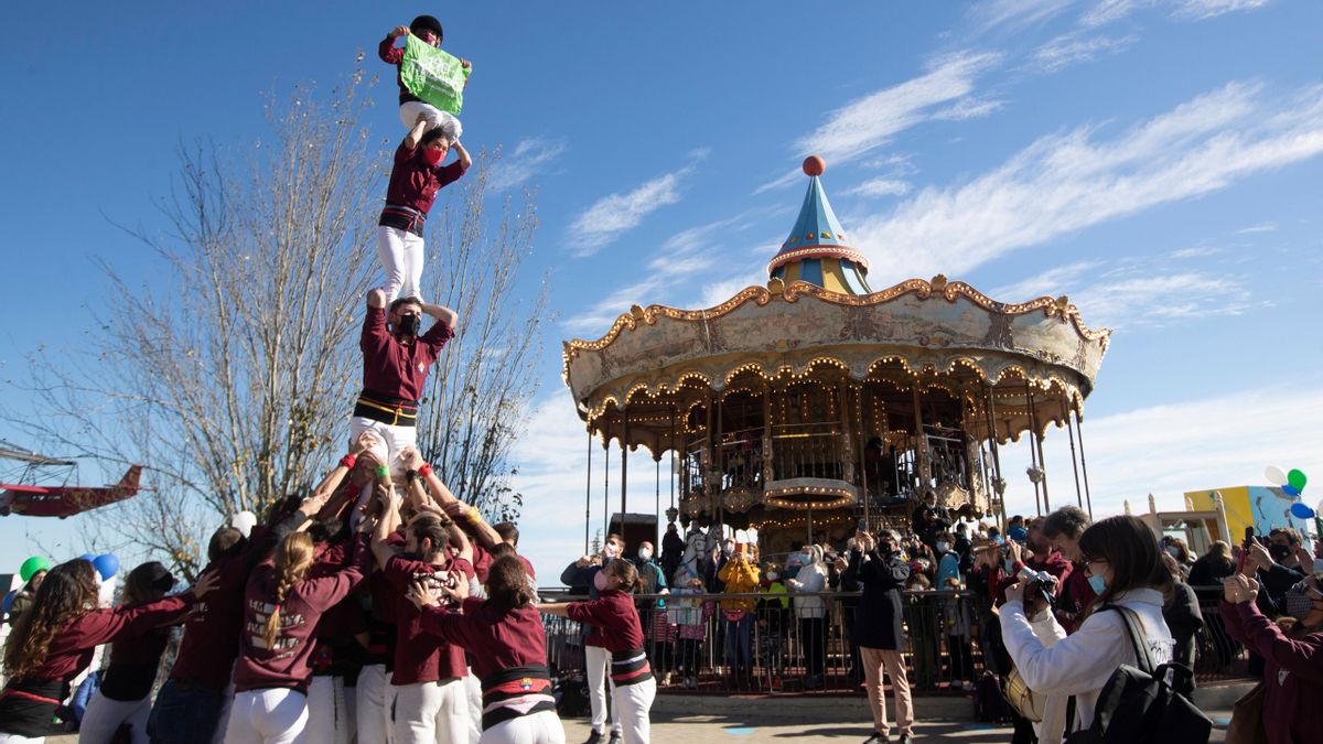 Imagen de archivo del parque de atracciones del Tibidabo de Barcelona. EFE/Marta Pérez/Archivo