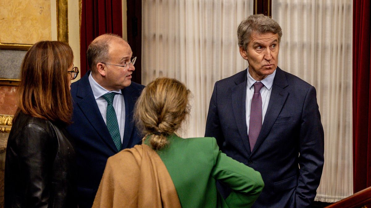 Feijóo reclama que Sánchez explique en el Congreso "la corrupción sistémica de su Gobierno"