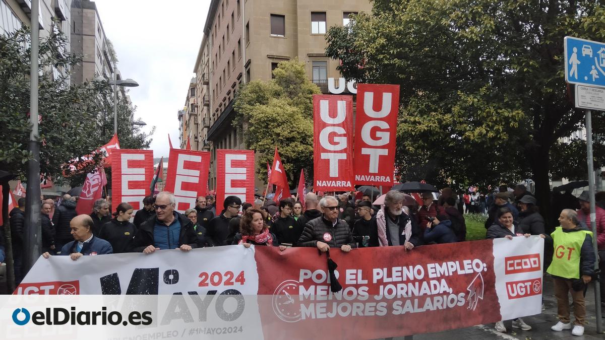 UGT y CCOO celebran en Pamplona el 1 de mayo y la continuidad de ...