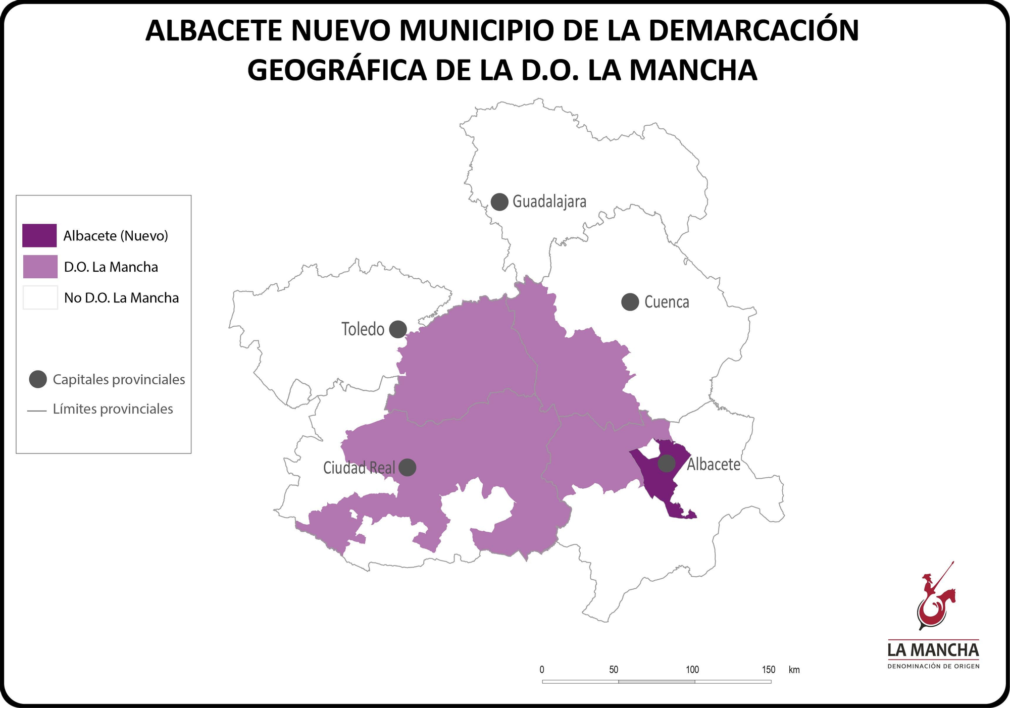 La DO la Mancha ha dado la bienvenida a Albacete capital como nueva zona de producción de vinos bajo el paraguas de las figura de protección