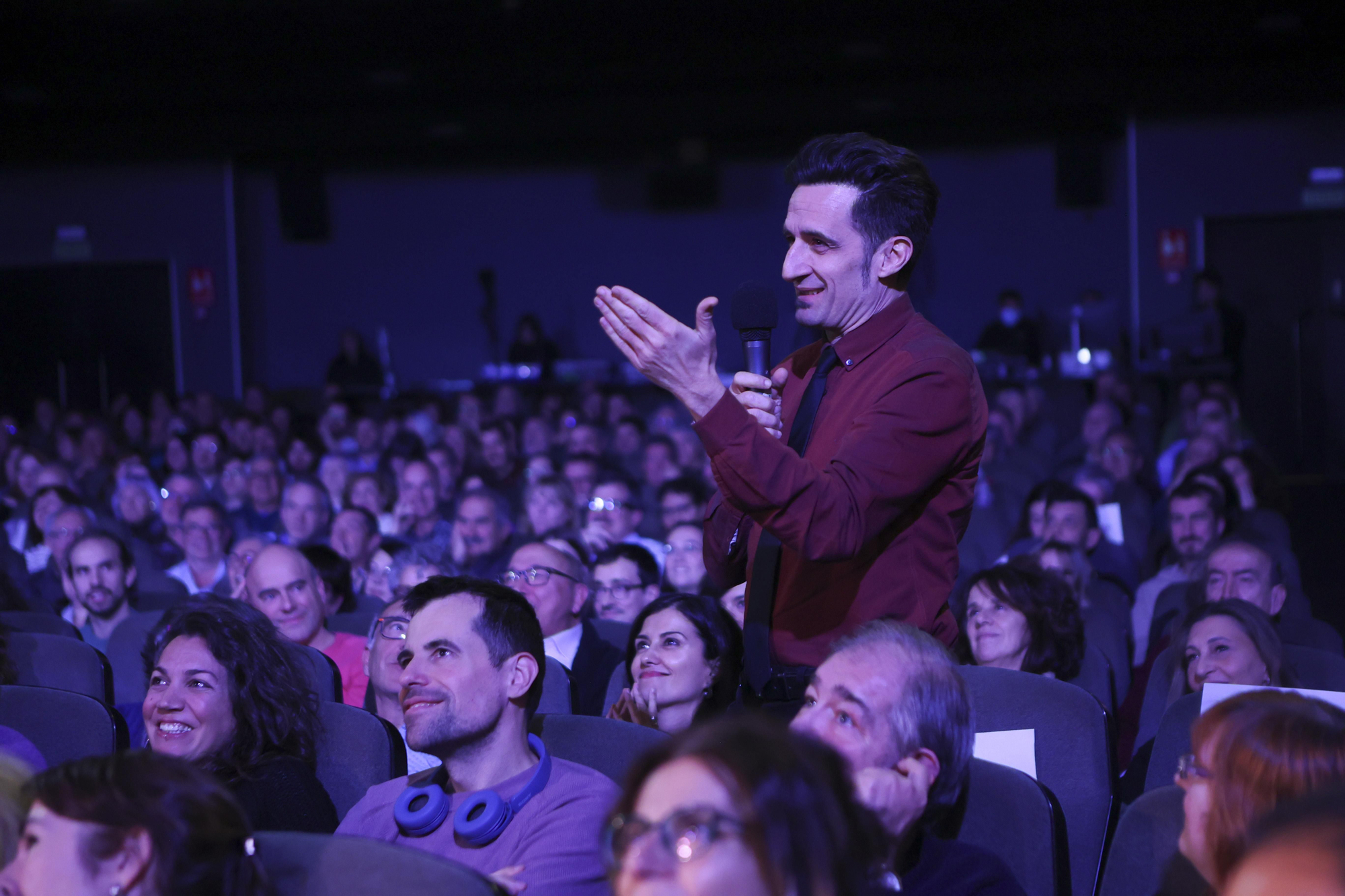Javier Gallego, director y presentador de Carne Cruda