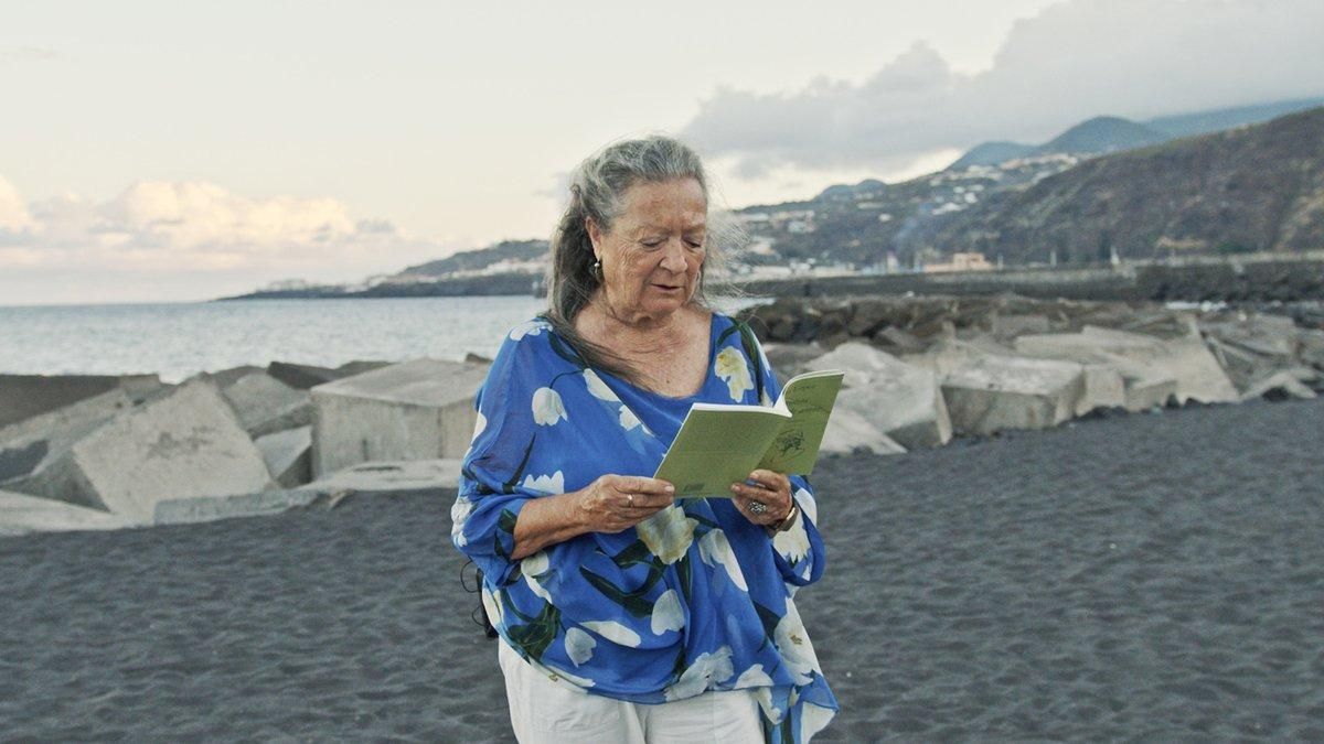 Elsa López durante su intervención en el programa.