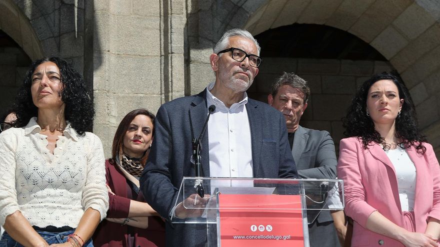 Miguel Fernández, alcalde de Lugo: "El PP presenta la moción porque baja en las encuestas y va a comprar voluntades"