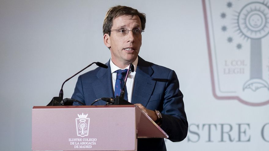 El alcalde de Madrid, José Luis Martínez-Almeida,