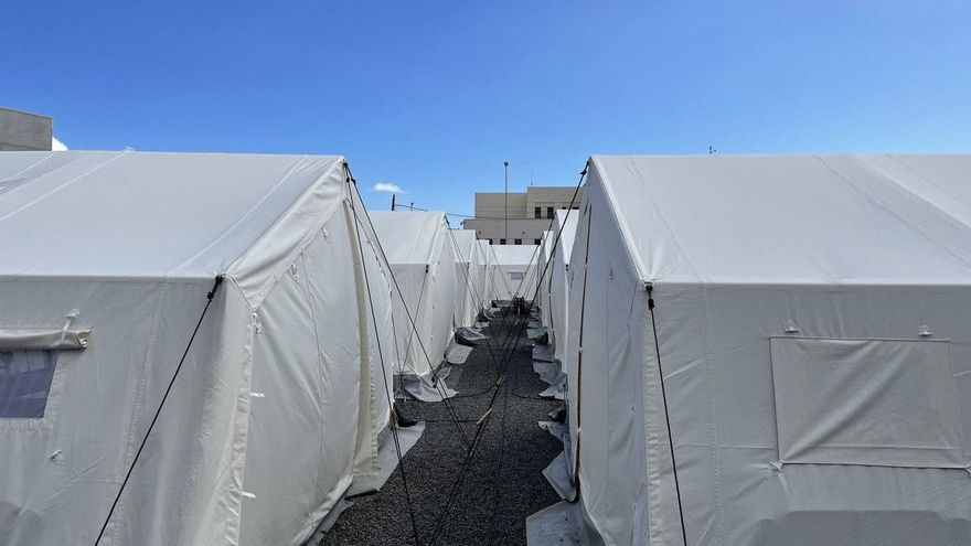 Interior del CATE de Arrecife