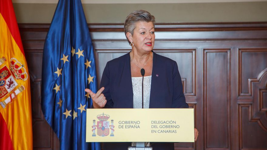 La comisaria europea de Interior, Ylva Johansson, visitará Canarias el 18 de diciembre