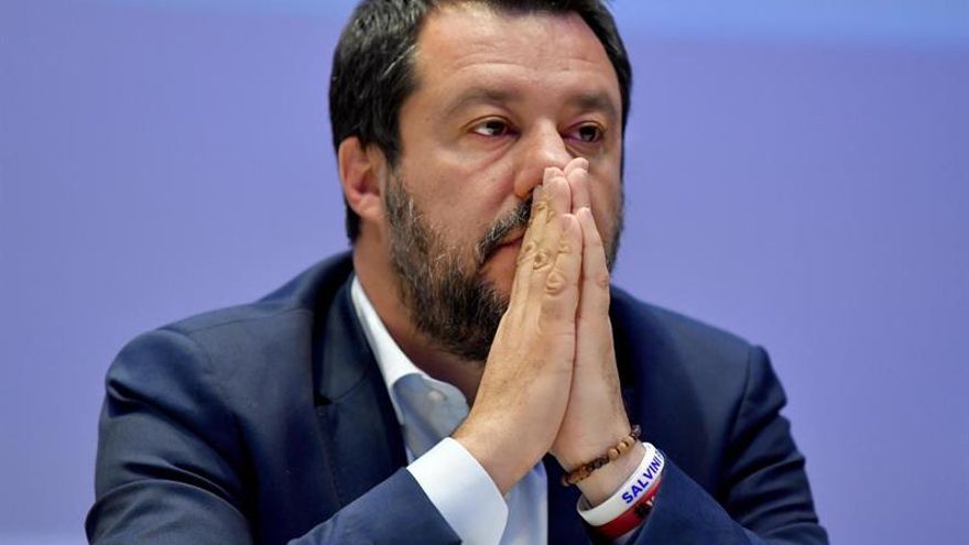 Salvini traslada su apoyo a Abascal en las elecciones generales de España