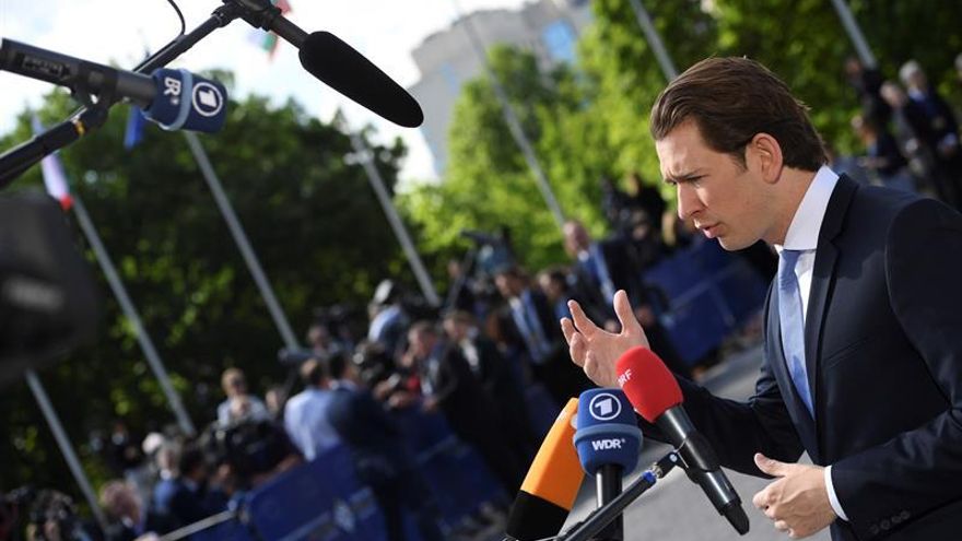El canciller austríaco, Sebastian Kurz.