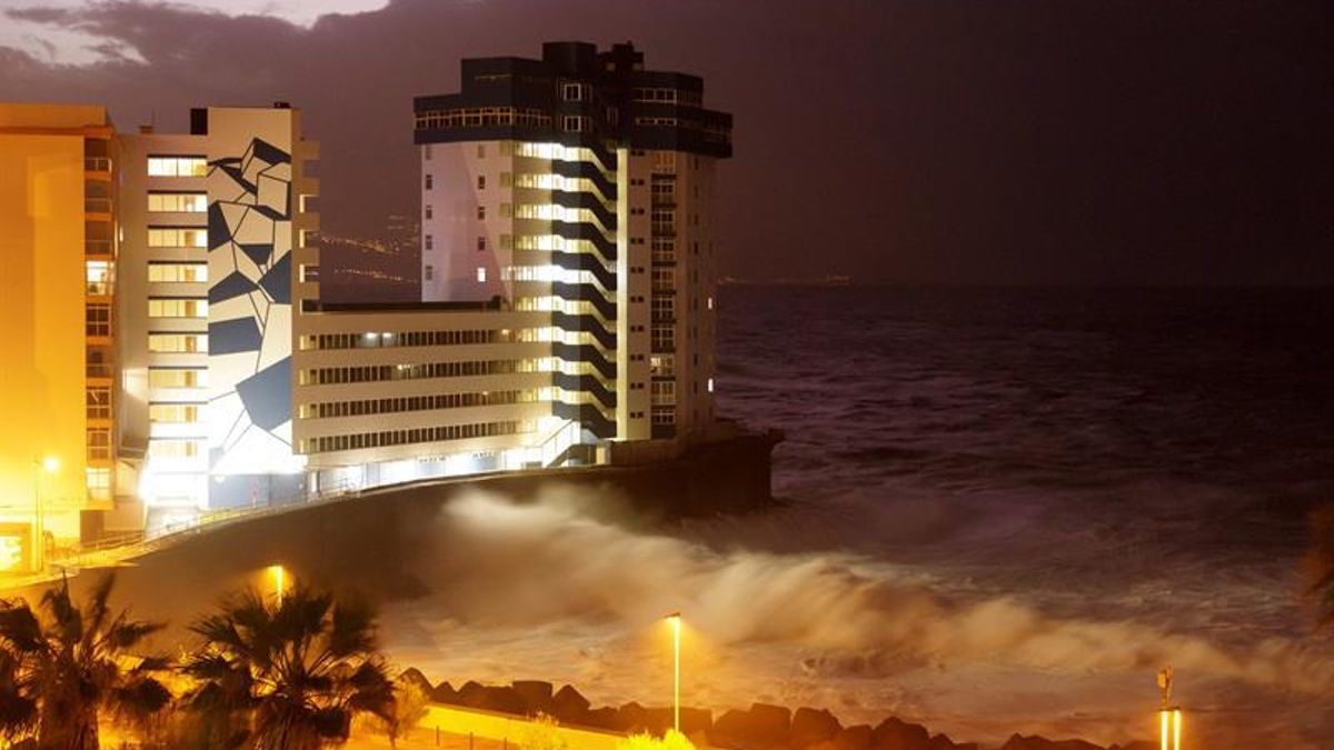 FOTOGALERÍA | Efectos del fuerte oleaje en la costa de Tenerife