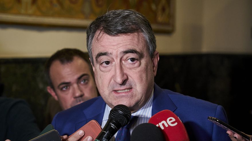 El portavoz del PNV en el Congreso, Aitor Esteban.