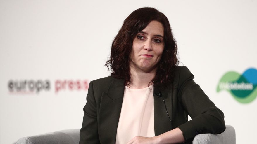 La presidenta de la Comunidad de Madrid, Isabel Díaz Ayuso.