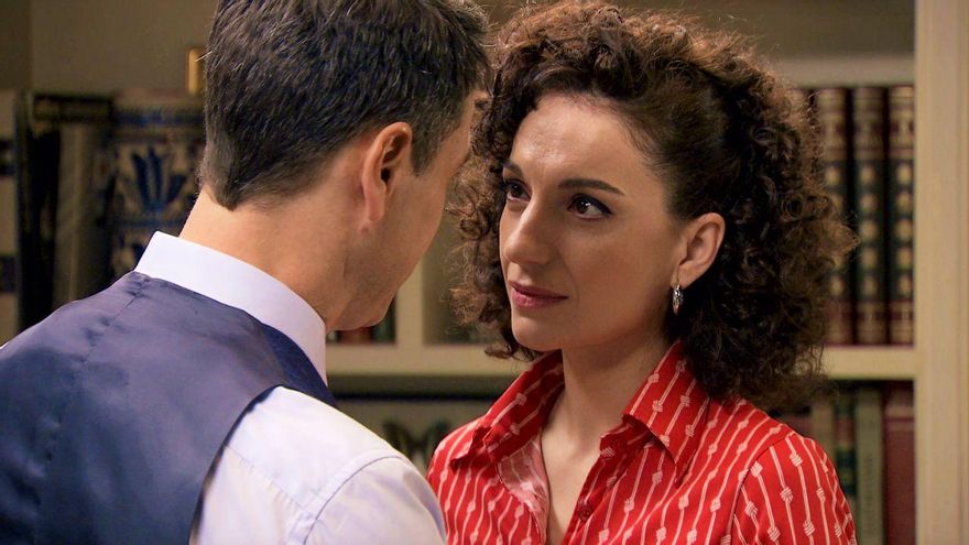 Estefanía y Abel en 'Amar es para siempre'