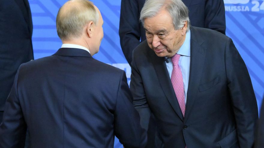 Guterres se reúne con Putin en Rusia para hablar de Ucrania