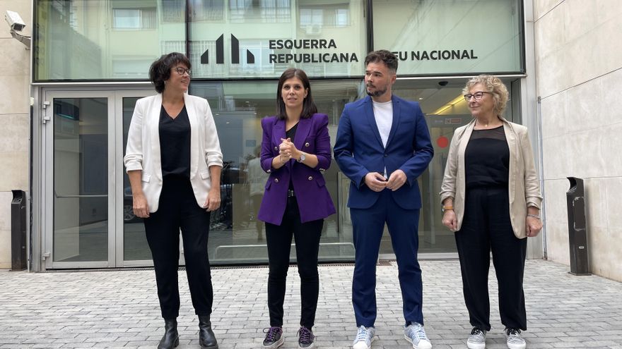 ERC exige reformar el delito de sedición pero evita concretar su propuesta