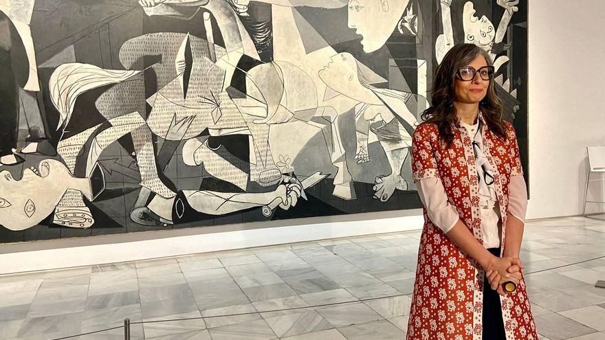 Francesca Albanese denuncia ante el Guernica que no hay un alto el fuego en Gaza, pero "se ha apartado la mirada"