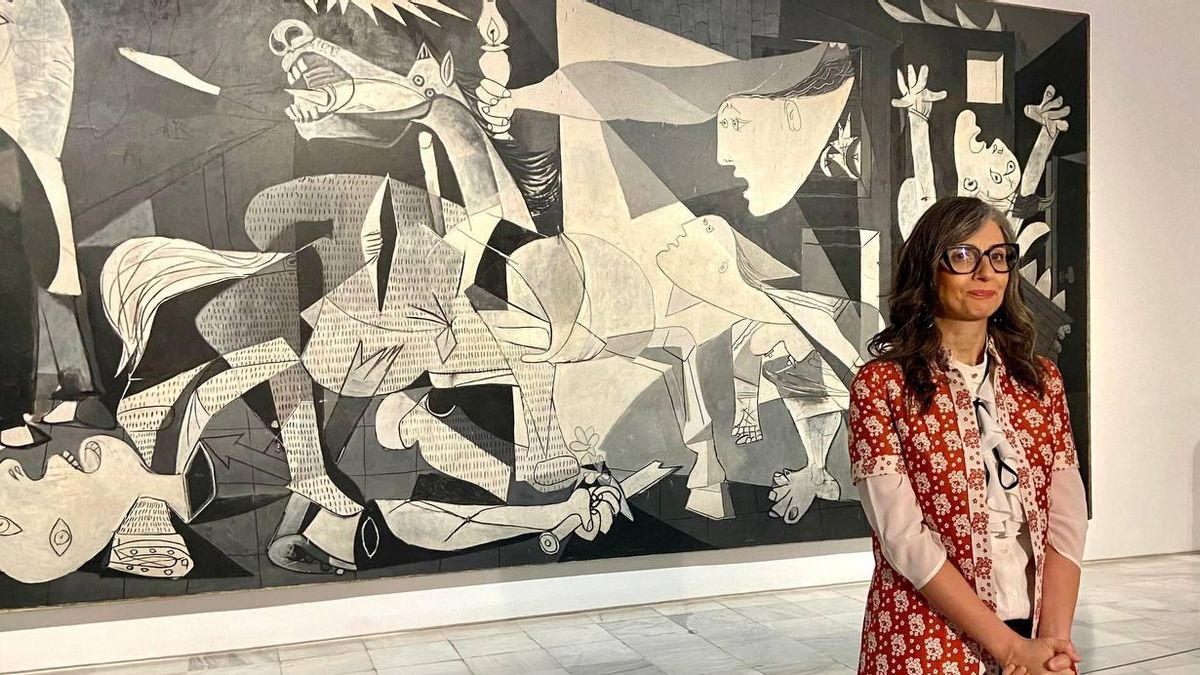 Francesca Albanese denuncia ante el Guernica que no hay un alto el fuego en Gaza, pero "se ha apartado la mirada"