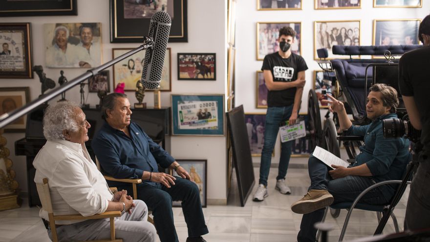 Rodaje de "Algo salvaje", el documental sobre Bambino