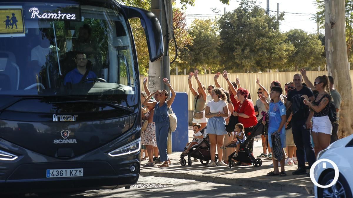 Despedida de los niños saharauis del programa Vacaciones en Paz