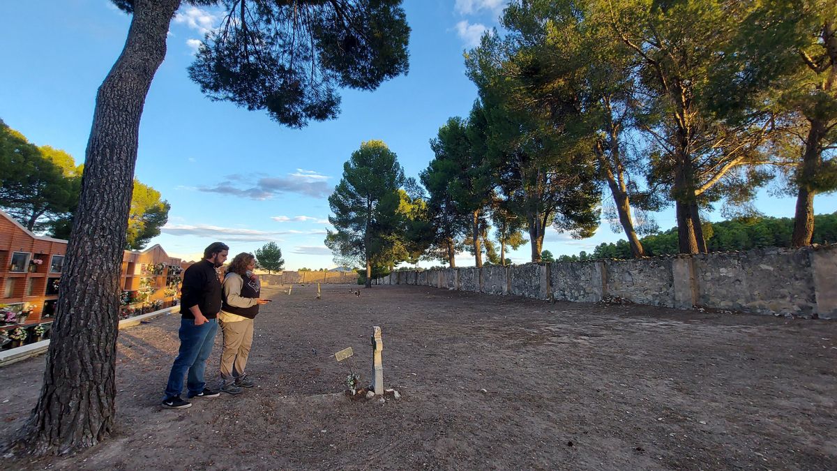 Posible zona de fosas de víctimas en el cementerio de Caravaca