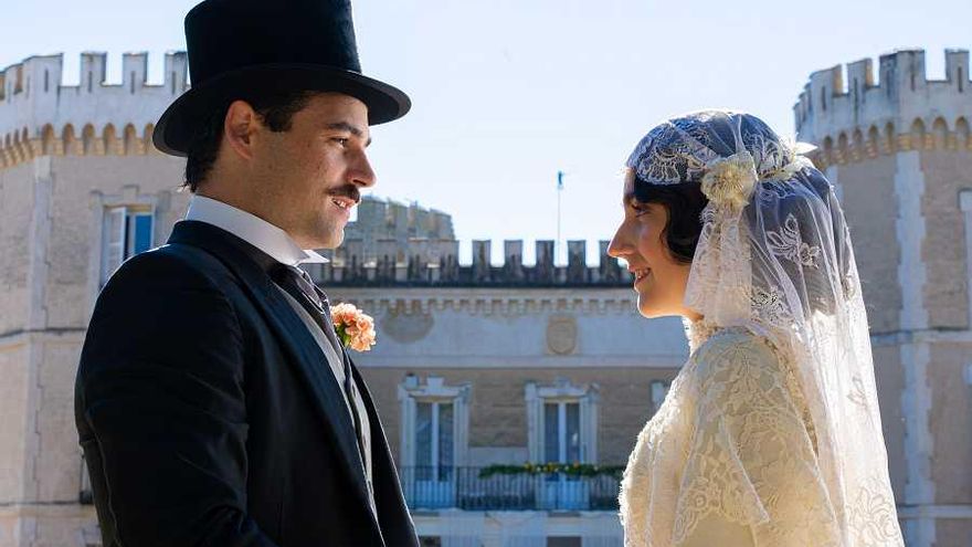 Manuel y Jimena, a punto de darse el 'sí, quiero' en 'La Promesa'