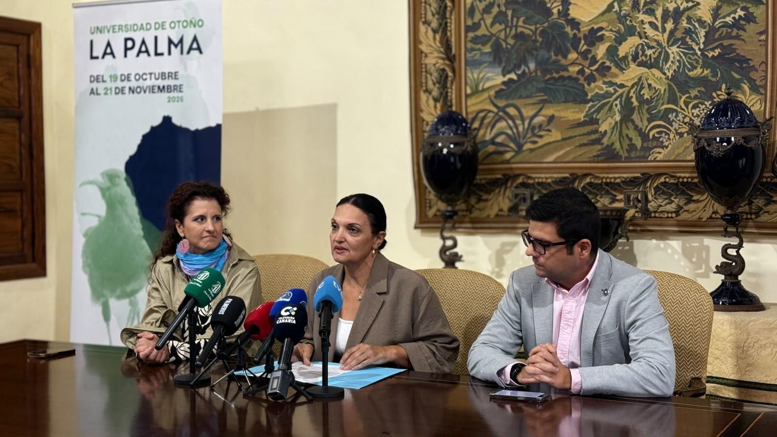 Presentación de la Universidad de Otoño 2026 de La Palma.