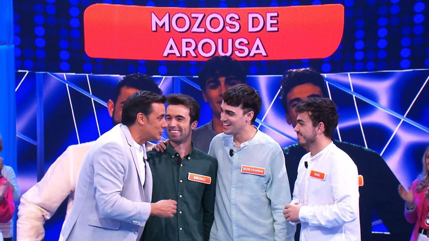 Los Mozos de Arousa celebraron su primer año en 'Reacción en cadena': "Nuestras vidas han cambiado"