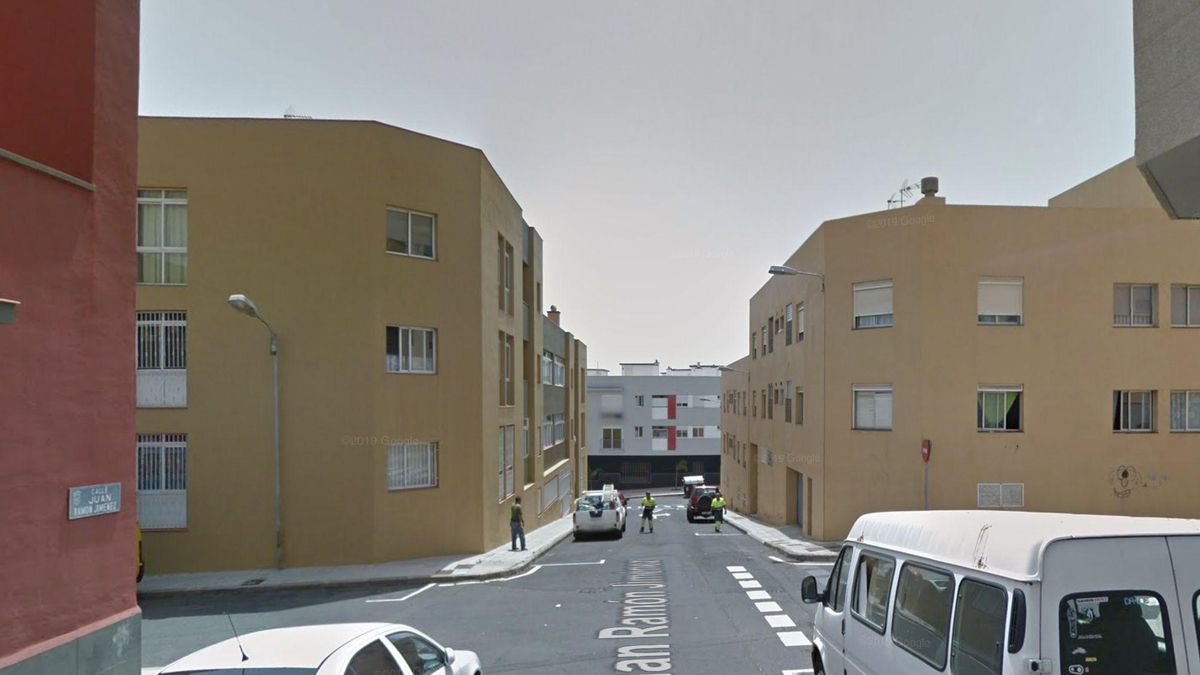 Calle Juan Ramón Jiménez, en La Laguna