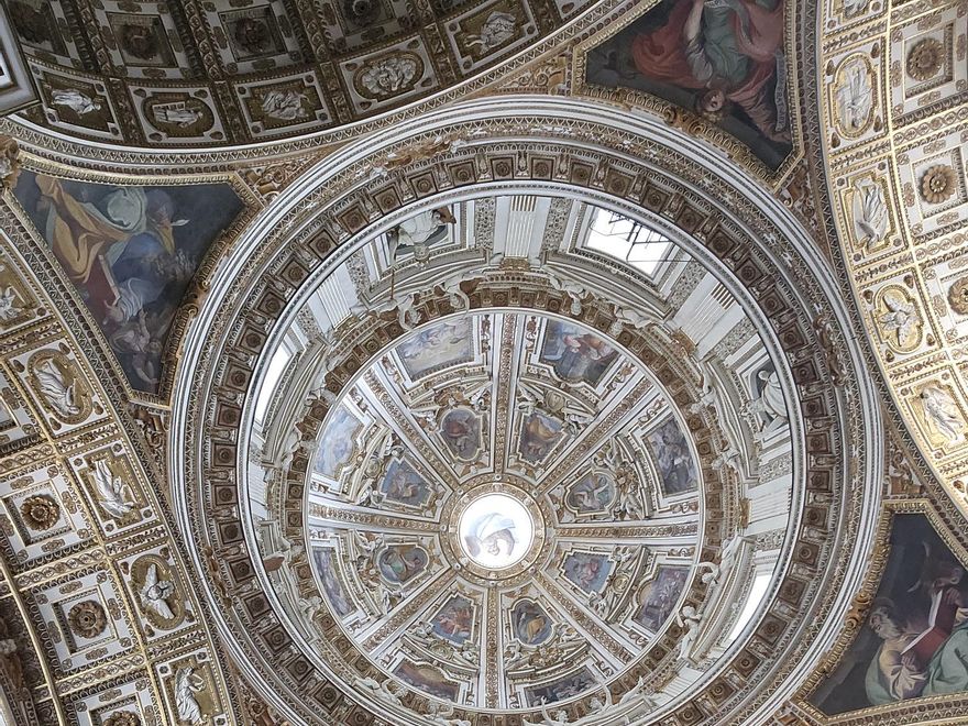 Cúpula de Santa María ai Monti, uno de los muchos encantos ocultos en la antigua Subura.