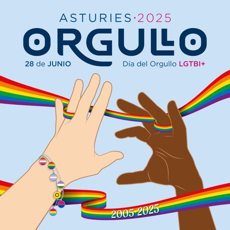 Cartel de Xega sobre el Día del Orgullo LGTBI+.