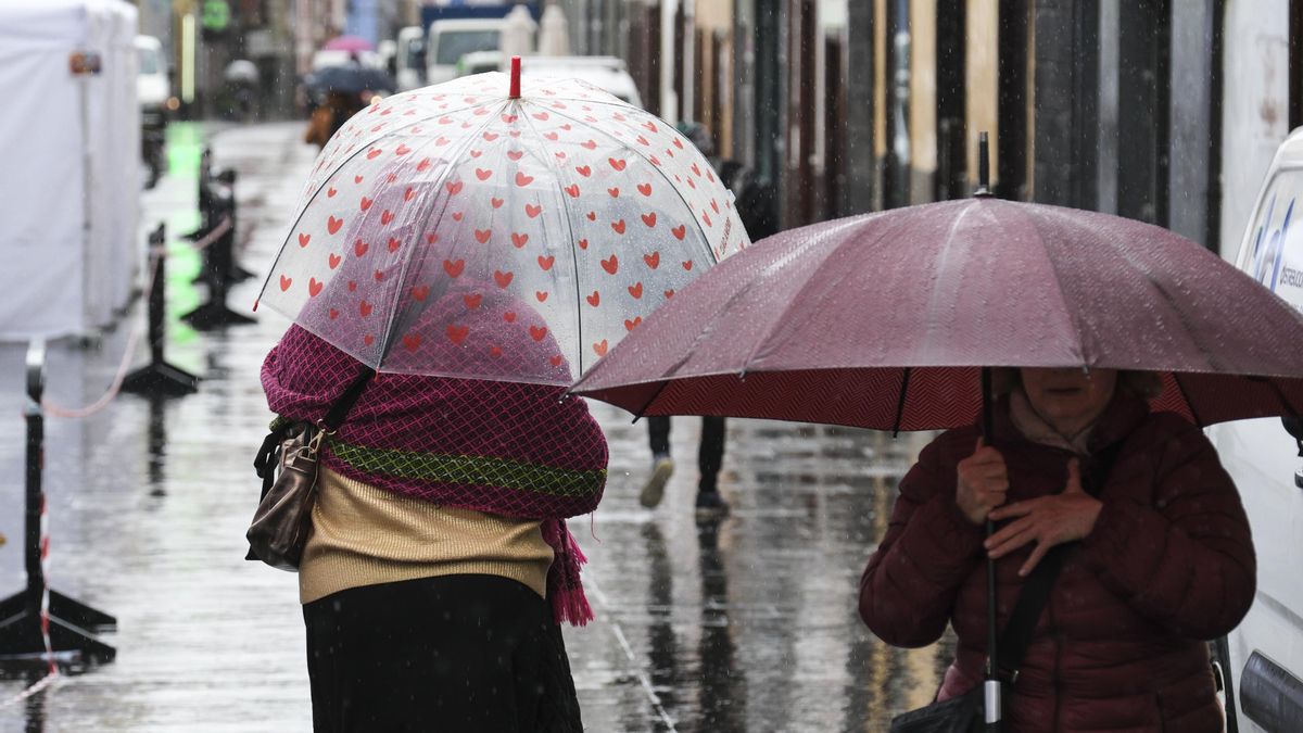 Las lluvias se extienden este miércoles y la Aemet activa avisos en seis comunidades