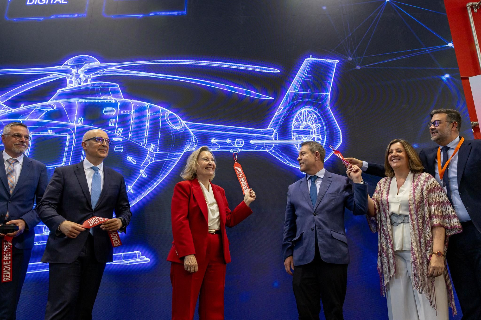 Inauguración del 'Airbus Digital Campus' de Albacete