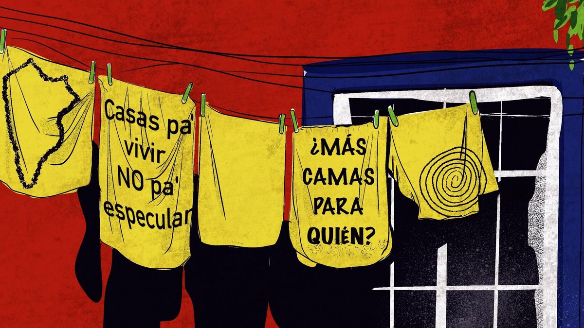 La ciudadanía de La Palma se moviliza contra la crisis de vivienda: “La vivienda nos cuesta la vida”