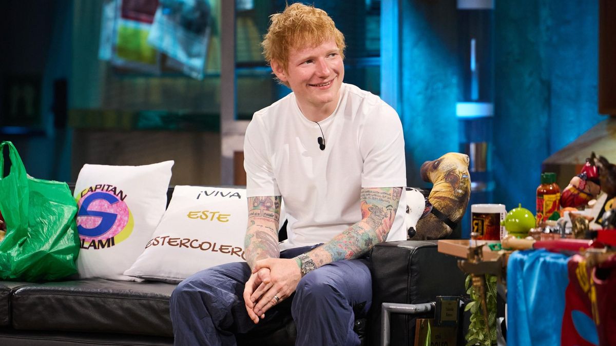 Ed Sheeran en 'La Revuelta'
