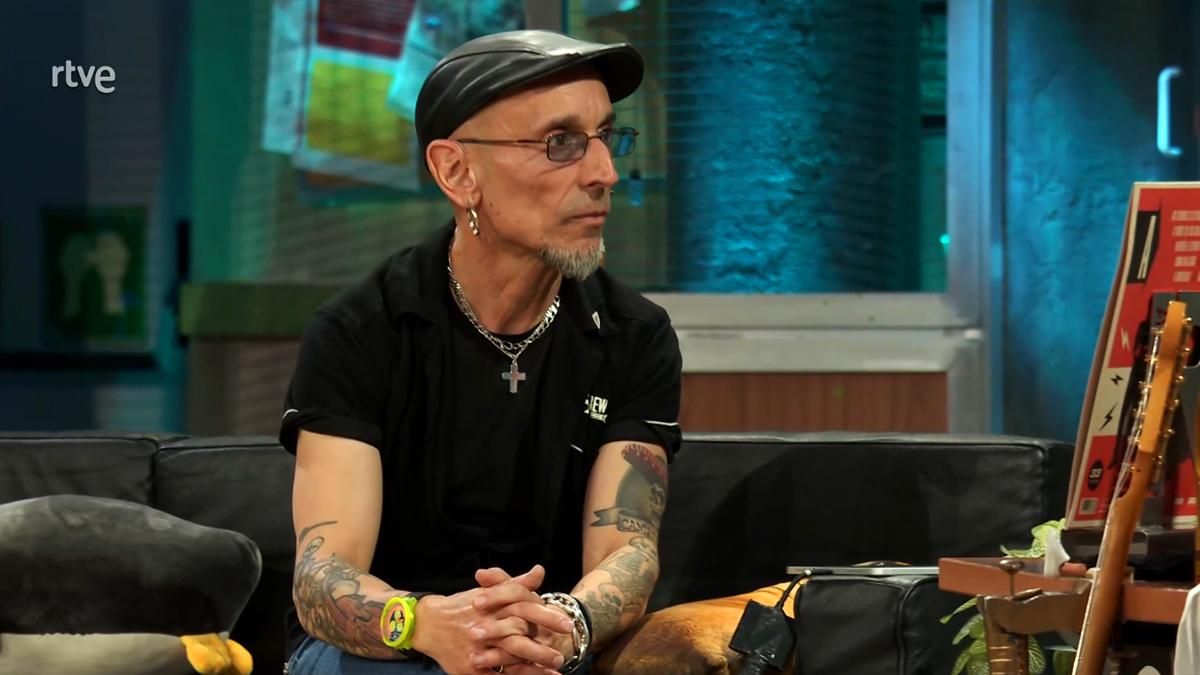 Fito Cabrales, durante su visita a 'La Revuelta'