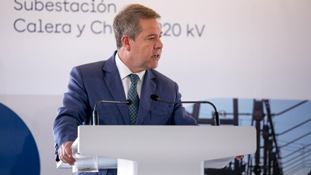 El presidente de Castilla-La Mancha, Emiliano García-Page, inaugura la subestación eléctrica Calera y Chozas 220 KV, en la provincia de Toledo. (Fotos: Piedad López// JCCM)